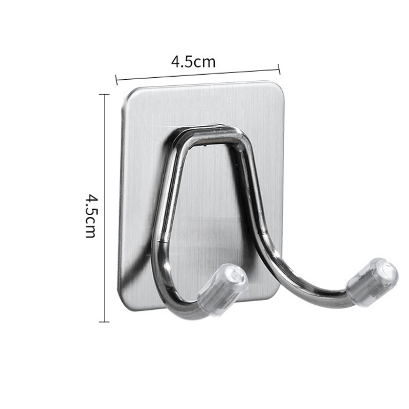 Móc dán tường móc treo đồ INOX 304 không rỉ IN02