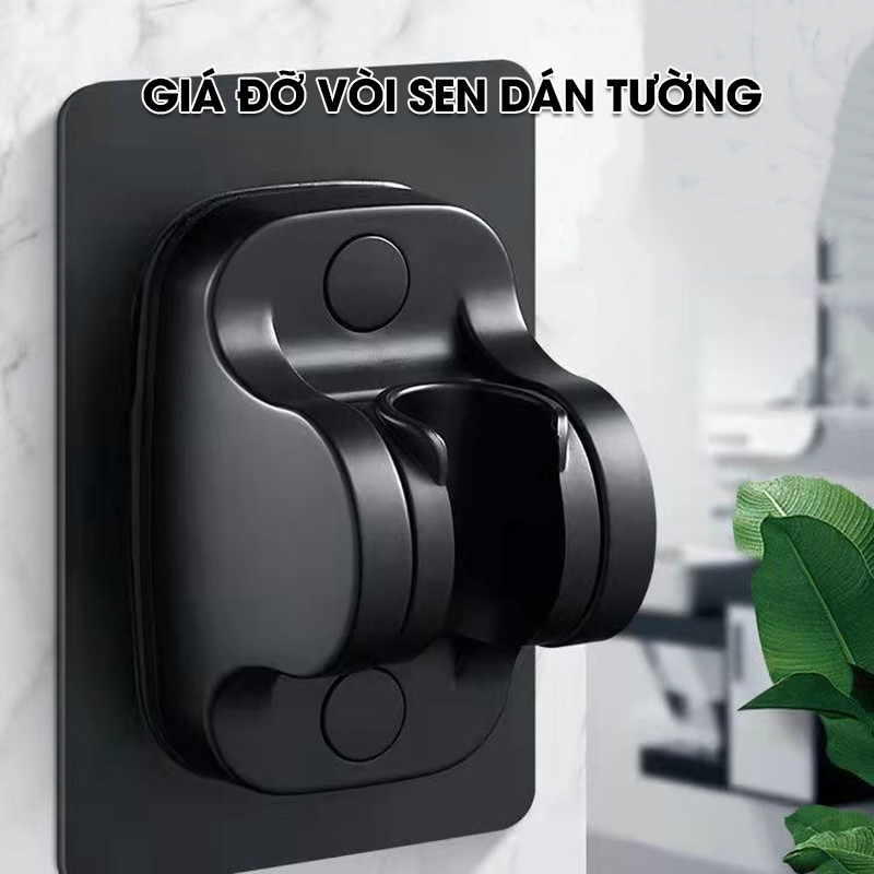 Giá đỡ vòi hoa sen dán tường có thể điều chỉnh góc nghiêng