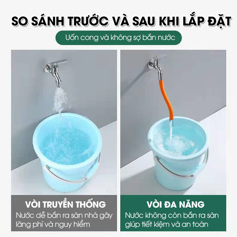 Ống nối dài vòi nước vòi lavabo