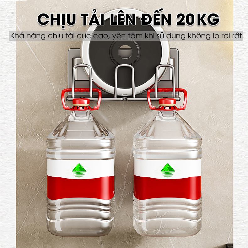 Kệ treo bàn chải và cốc đánh răng kèm cốc SQ-5268C