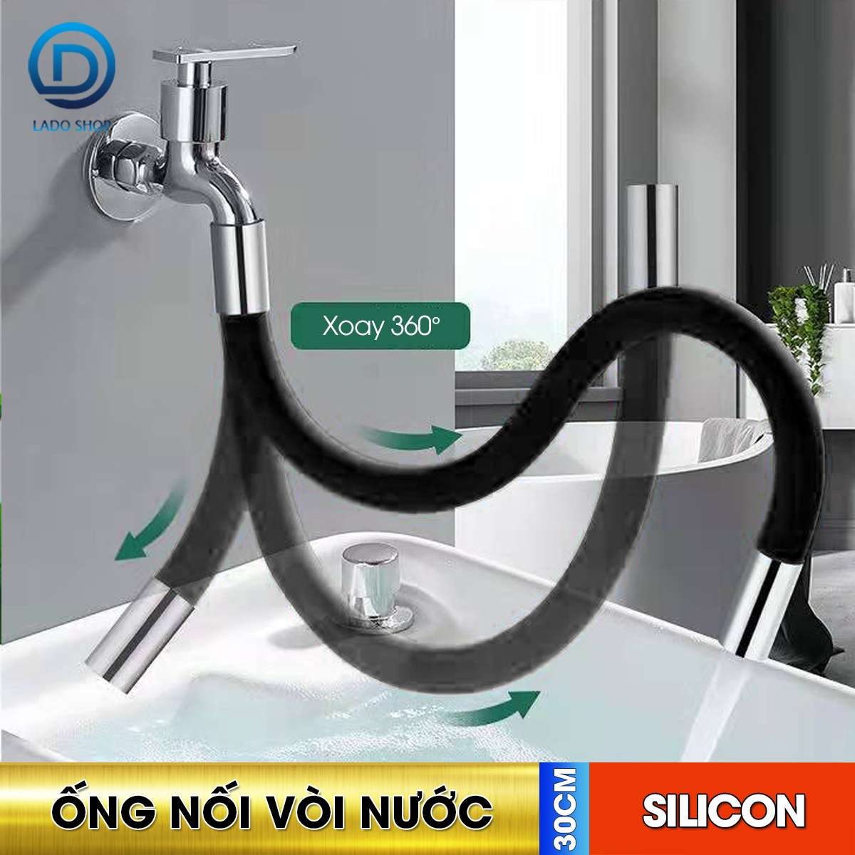 Ống nối dài vòi nước vòi lavabo | Lado Home