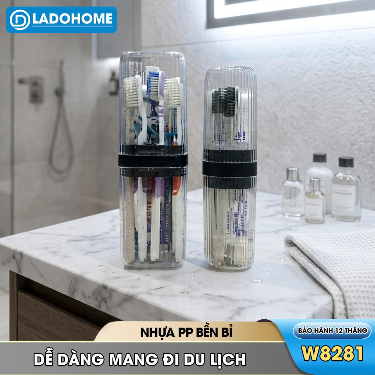 Hộp đựng bàn chải du lịch W8281