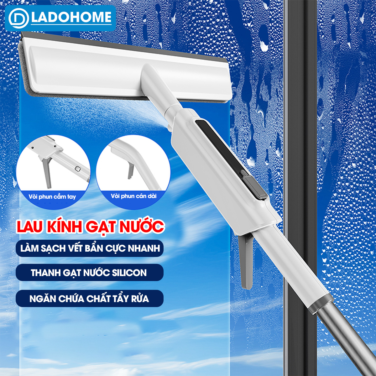 Cây lâu kính tích hợp bình xịt P10 cao cấp
