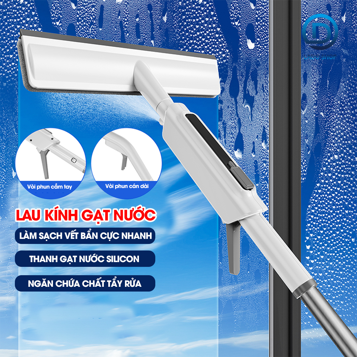 Cây lâu kính tích hợp bình xịt P10 cao cấp