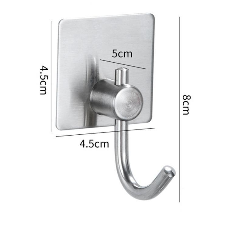 Móc dán tường móc treo đồ INOX 304 không rỉ IN02