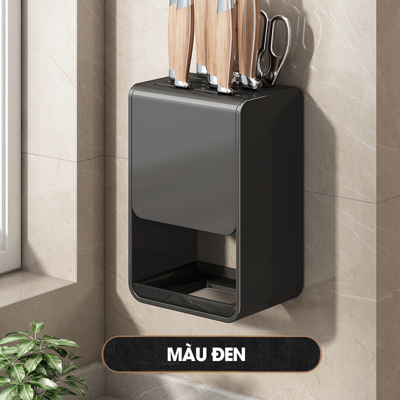 Giá để dao kệ dao để bàn treo tường LH-6327 thép carbon chống rỉ