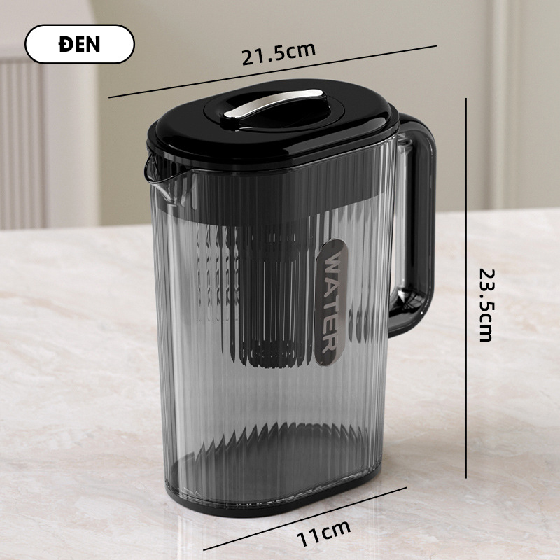Ấm đựng trà, nước hoa quả có lõi lọc để bàn tủ lạnh W7268