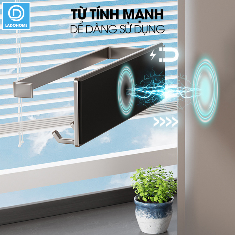 Móc treo đồ nhà bếp bếp, treo màn bọc, móc treo giấy cuộn đa năng RX18