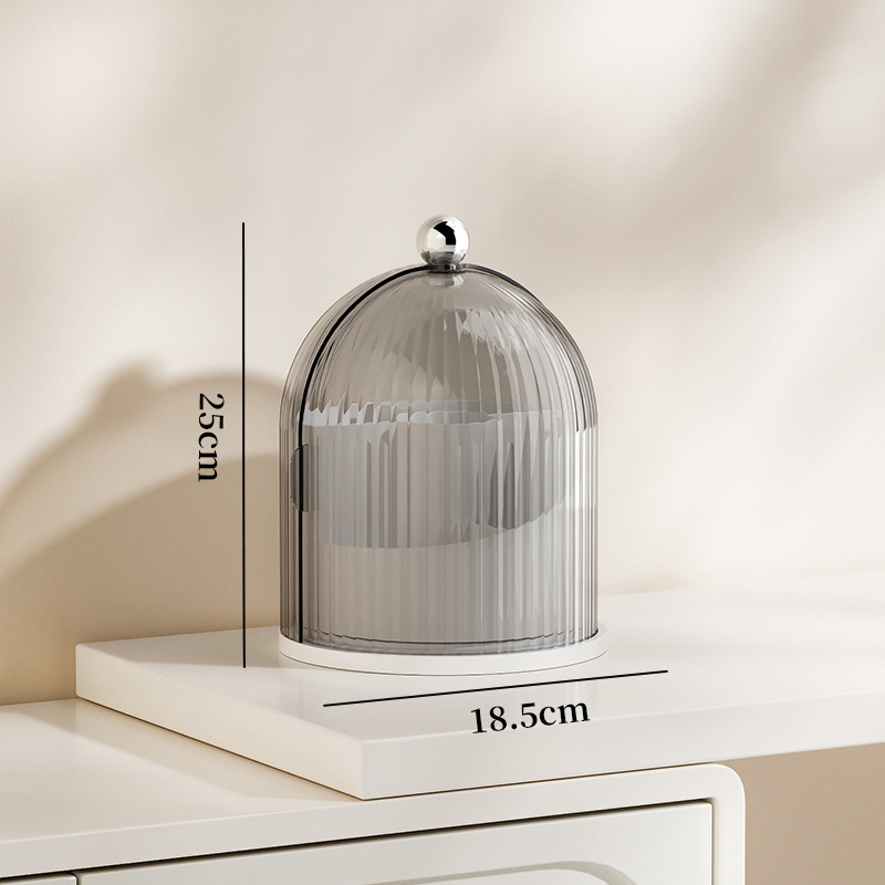 Hộp đựng cọ trang điểm, son môi, mỹ phẩn nắp xoay ngăn bụi JX2502