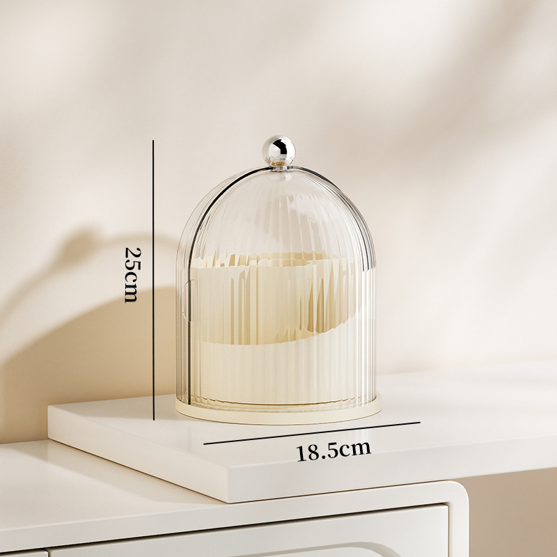 Hộp đựng cọ trang điểm, son môi, mỹ phẩn nắp xoay ngăn bụi JX2502