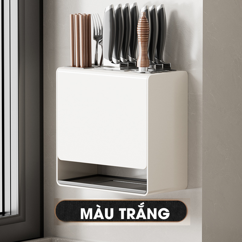 Kệ treo dao muỗng đũa thớt đa năng SQ-6545