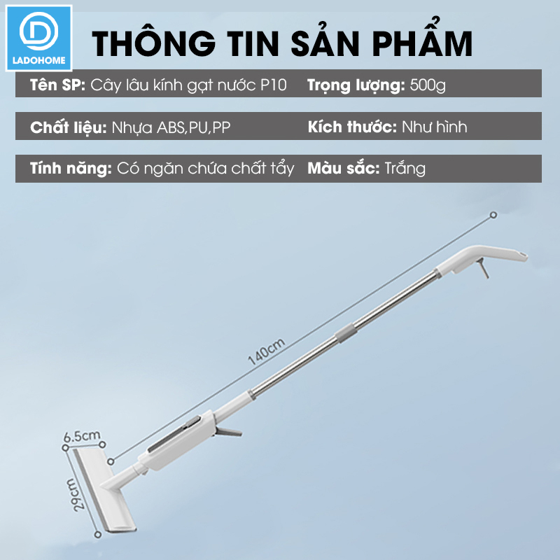 Cây lâu kính tích hợp bình xịt P10 cao cấp