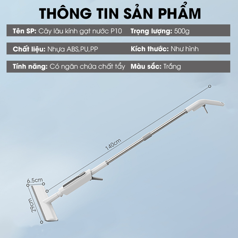 Cây lâu kính tích hợp bình xịt P10 cao cấp