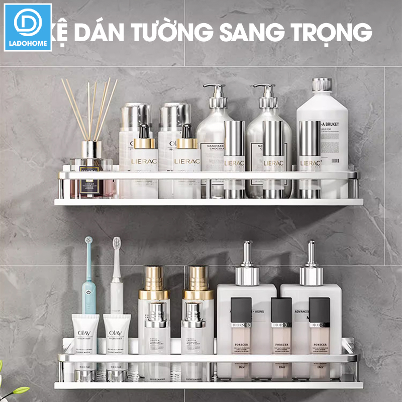 Kệ nhà tắm nhà bếp dán tường YQ-5578 Nhôm Anod không rỉ