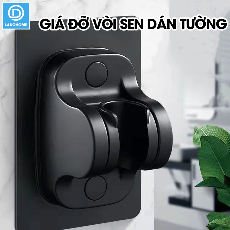 Giá đỡ vòi hoa sen dán tường GD01 có thể điều chỉnh góc nghiêng 45 độ
