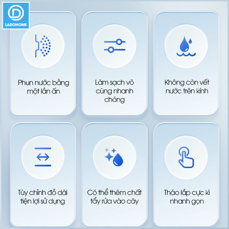 Cây lâu kính tích hợp bình xịt P10 cao cấp