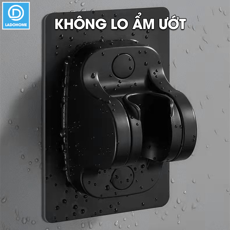 Giá đỡ vòi hoa sen dán tường GD01 có thể điều chỉnh góc nghiêng 45 độ
