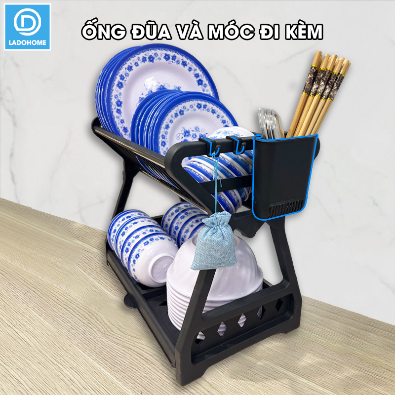 Kệ úp chén, kệ bát đĩa LH-3639