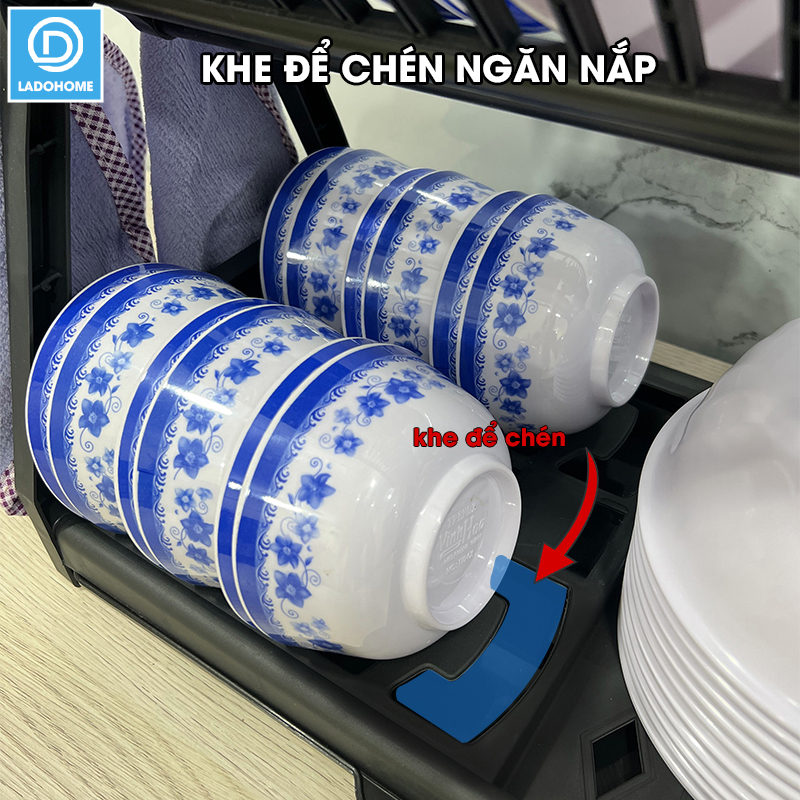 Kệ úp chén, kệ bát đĩa LH-3639