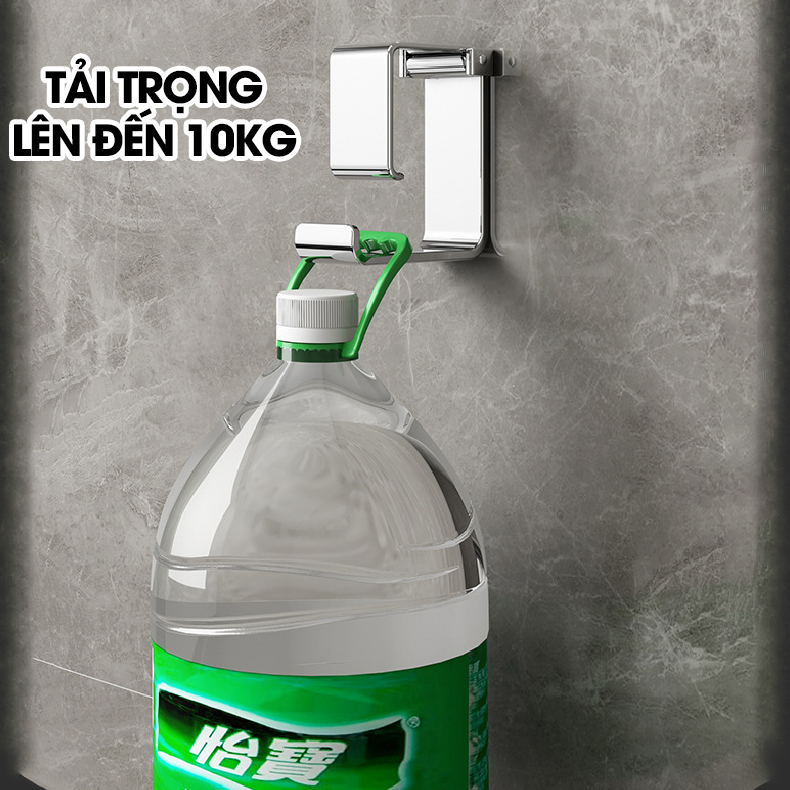 Móc treo thau chậu, móc treo rỗ nhựa RX16 phiên bản cải tiến Thép không rỉ