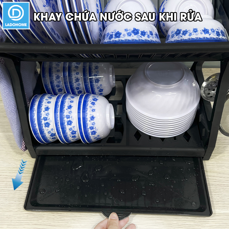 Kệ úp chén, kệ bát đĩa LH-3639