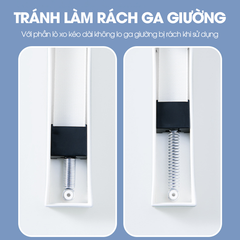 Kẹp chống trượt ga trải giường và vỏ chăn, kẹp cố định góc chăn bông ga giường D1863