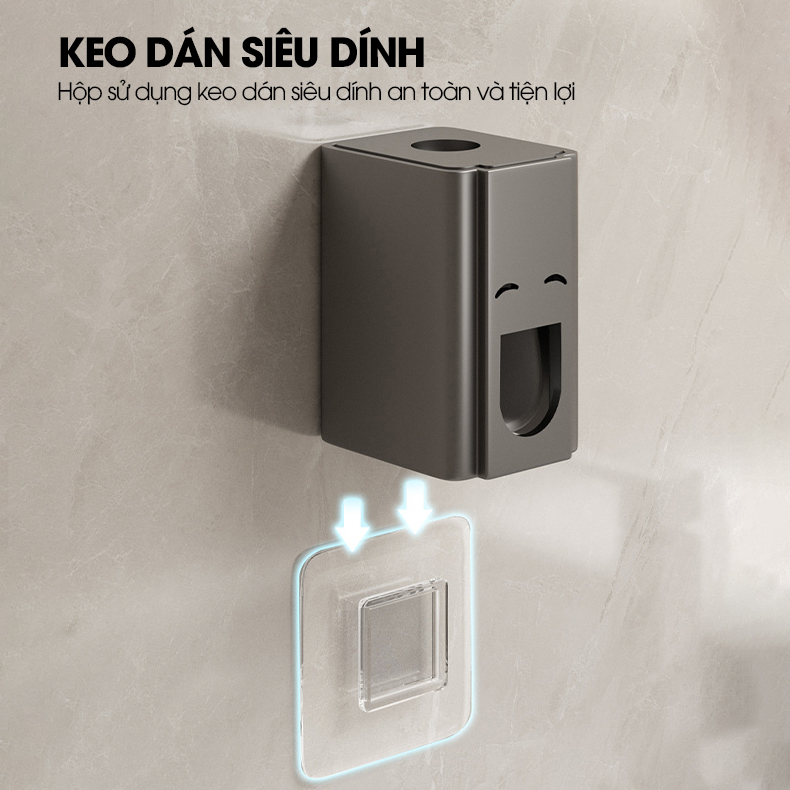 Dụng cụ lấy kem đánh răng tự động 2112 Nhôm Anod không rỉ