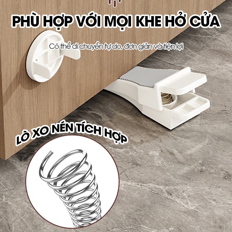 Chốt cửa di động, chặn cửa chống va đập D1997