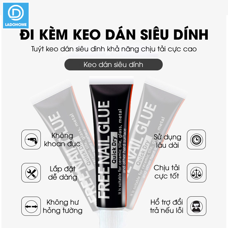 Móc treo tường RX14 Nhôm anod không rỉ, móc treo quần áo phòng ngủ, phòng khách, nhà tắm, nhà bếp, móc treo sau cửa