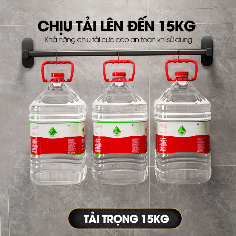 Giá để giày giá treo giày lên tường tiết kiệm không gian phòng tắm SQ-5266 Nhôm Anod không rỉ