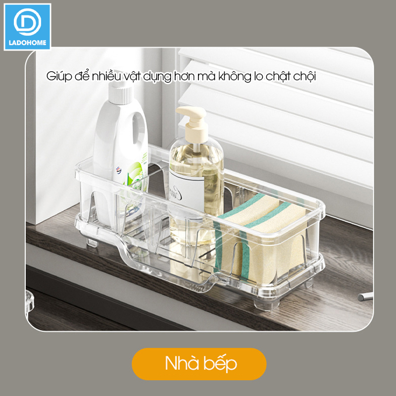 Giá để nước rửa chén, kệ để dụng cụ rửa bát đĩa LD-2457
