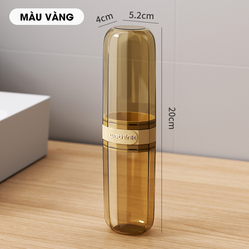Hộp đựng bàn chải đánh răng, kem đánh răng, hộp đựng muỗng đũa cá nhân khi đi du lịch W8280