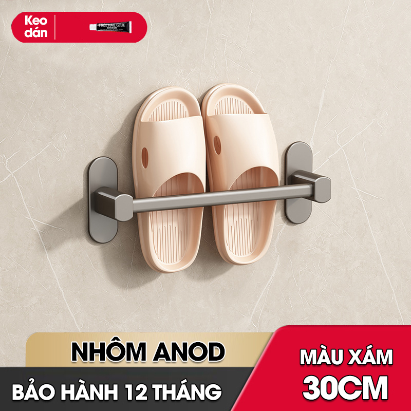 Giá để giày giá treo giày lên tường tiết kiệm không gian phòng tắm SQ-5266 Nhôm Anod không rỉ