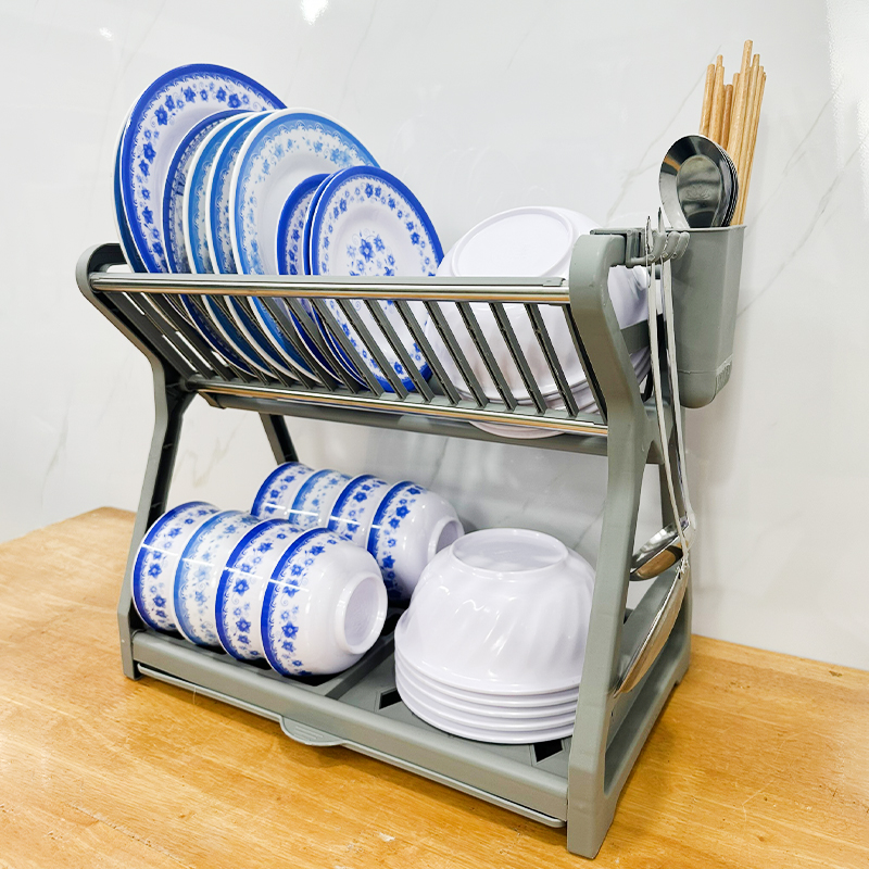 Kệ úp chén, kệ bát đĩa LH-3639