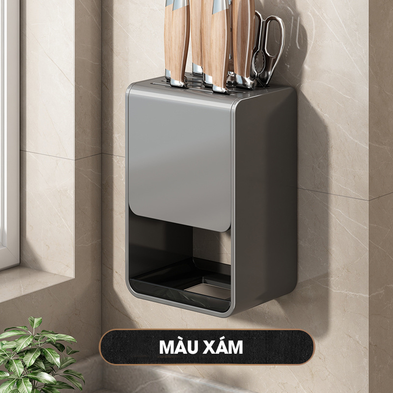 Giá để dao kệ dao để bàn treo tường LH-6327 thép carbon chống rỉ