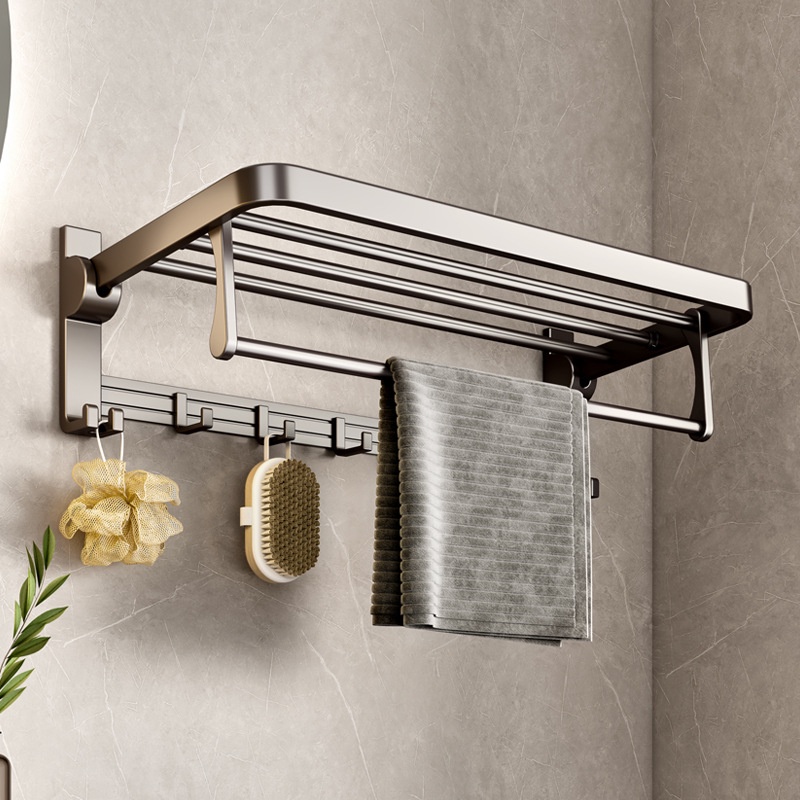 Giá treo khăn đa năng nhôm anod cao cấp SQ-6299