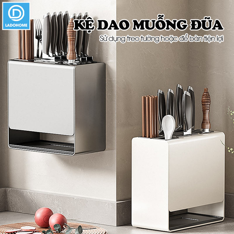 Kệ treo dao muỗng đũa thớt đa năng SQ-6545
