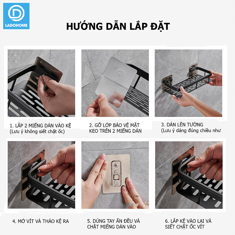 Kệ nhà tắm nhà bếp cao cấp Shuanqqing SQ-5217