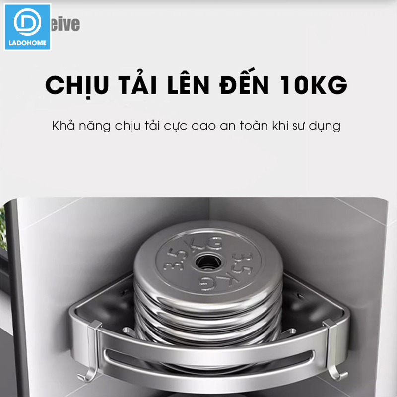 Kệ nhà tắm treo tường SQ-6229 nhôm anod không rỉ