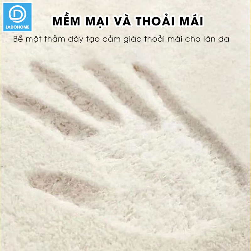 Thảm lau chân hoạt hình 40x60 lông Cashmere dày 10mm siêu thấm hút họa tiết dễ thương