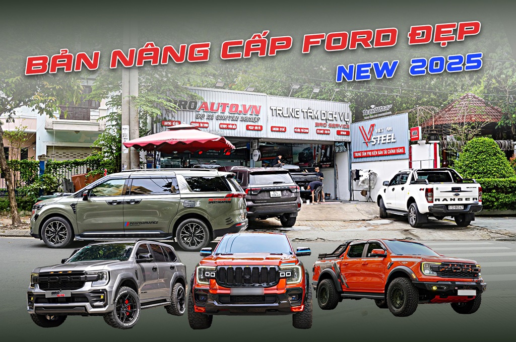 Top 10 Bản Nâng Cấp Ford Đẹp Nhất - Hành Trình Cá Nhân Hóa Đỉnh Cao
