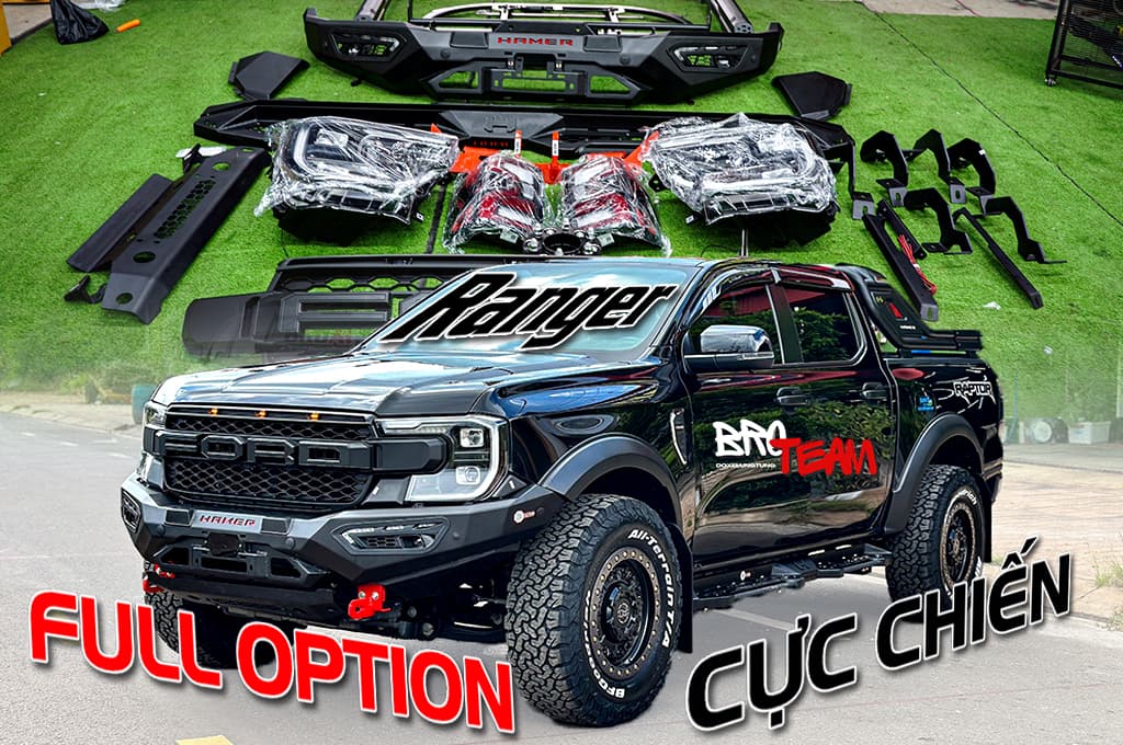 Bán tải Ford Ranger độ: Khẳng định đẳng cấp, chinh phục mọi nẻo đường
