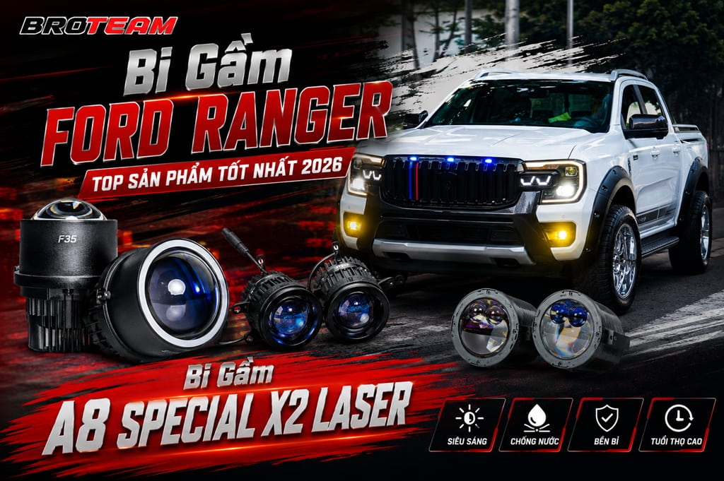Bi Gầm Ford Ranger 2026 : Top Sản Phẩm Tốt Nhất, Giá Chi Tiết