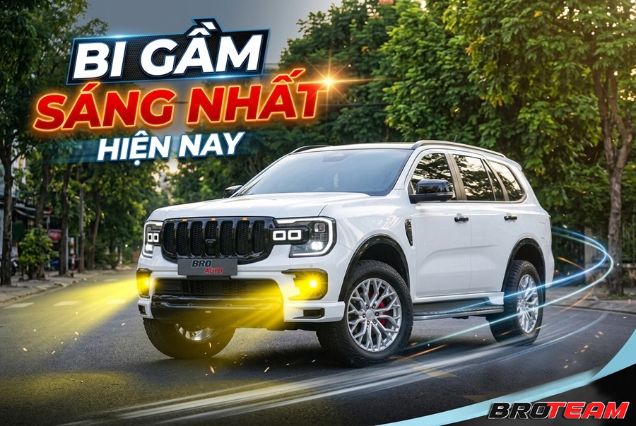 Bi gầm sáng nhất hiện nay dành cho SUV, bán tải và sedan