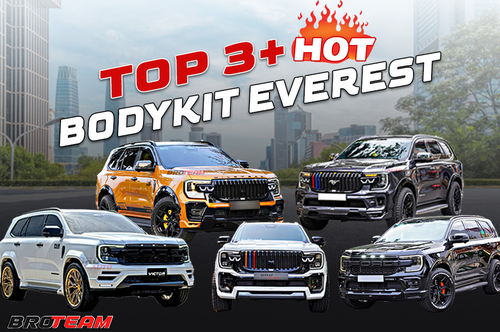 Danh sách các mẫu Body kit Ford Everest mới 2026 cá tính, khác biệt
