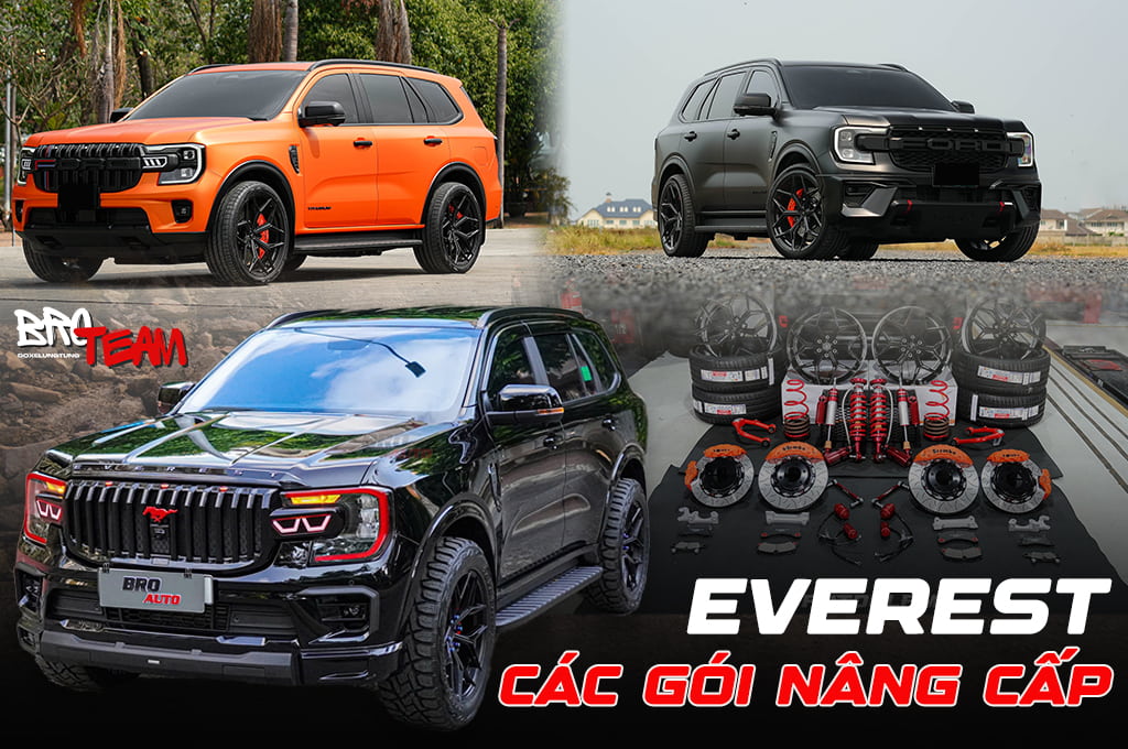 Các gói nâng cấp Ford Everest 2025 mới nhất – Đậm cá tính, chuẩn phong cách!
