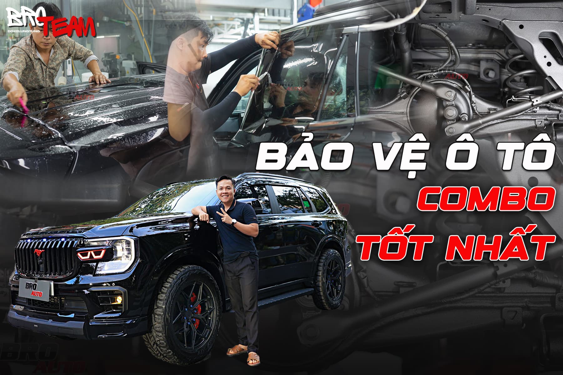 Combo Bảo Vệ Ô Tô Toàn Diện – Dán PPF, Phủ Gầm, Dán Phim Cách Nhiệt