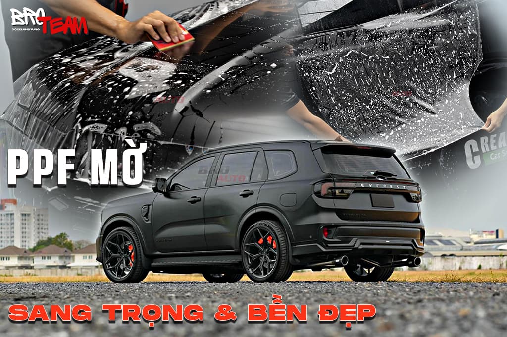 Dán Phim PPF Mờ Bảo Vệ Sơn Xe Luôn Như Mới - Chống Trầy, Chống Phai Màu