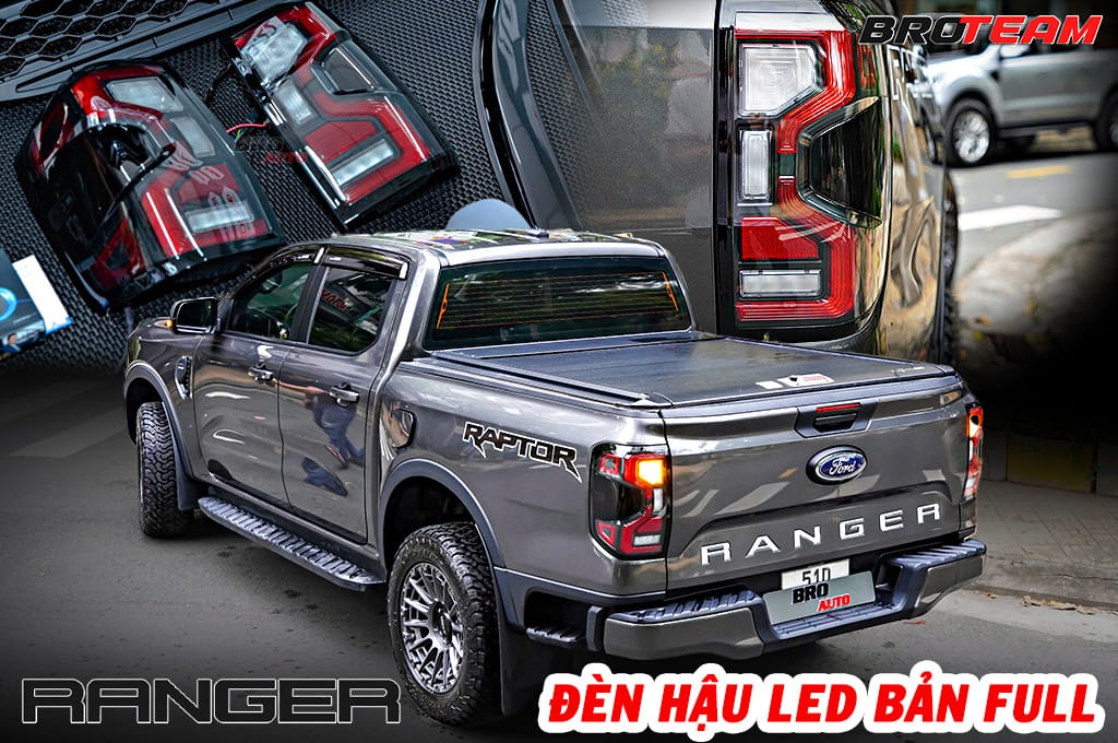 Đèn hậu Ford Ranger – Tăng an toàn, nâng tầm phong cách