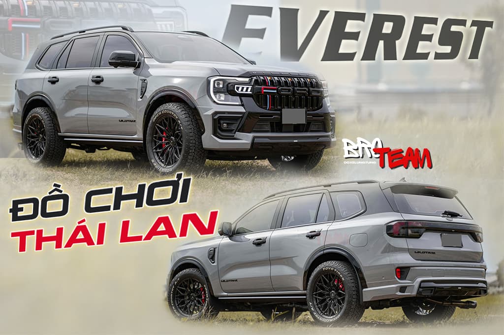 Đồ chơi Ford Everest cao cấp nhập Thái Lan chuẩn “hàng hiệu” 2024